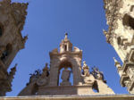 サンティアゴ大聖堂の屋根から見た正門