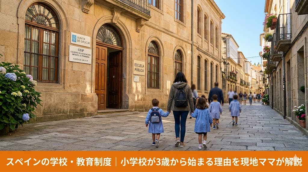 サンティアゴ・デ・コンポステーラの小学校｜スペインの学校制度を現地ママが解説