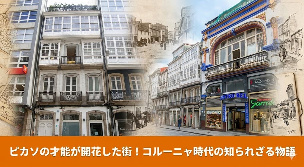 スペイン・ガリシア州ア・コルーニャにあるピカソの家博物館の外観。パブロ・ピカソが少年時代を過ごした場所。