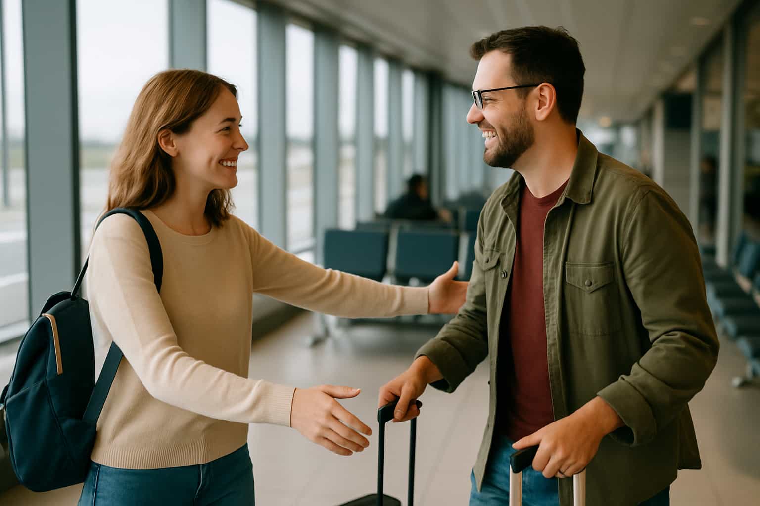 フライトキャンセルで知り合ったロベルトと再会