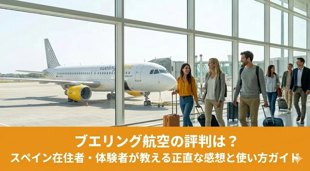 ブエリングに乗る乗客、口コミ、評判記事のアイキャッチ画像